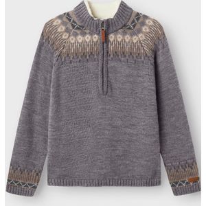 Merinowol - Gebreide Trui - Col - Lange Mouwen - Regular Fit