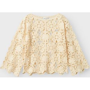 Gebreide Trui - Lange Mouwen - Ronde Hals