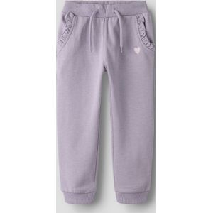 Name It Joggingbroek - Noos - NmfVima - Lavender Grijs - Name It - 5 jaar (110) - Joggingbroek