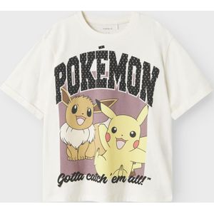 Pokemon - T-shirt - Jersey - Korte Mouwen - Rubberen Print