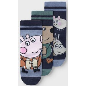 Peppa Pig - 3-pack - Sokken