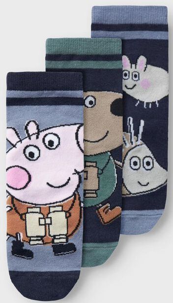 Peppa Pig - 3-pack - Sokken