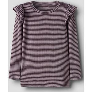 Gestreept Top Met Lange Mouwen