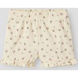 Name It - NbfJannis - Korte Broeken - Gebleekt Zand - Bloemen