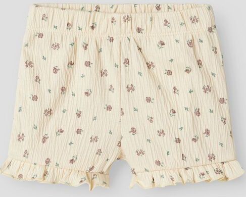 Name It - NbfJannis - Korte Broeken - Gebleekt Zand - Bloemen