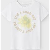 T-shirt - Regular Fit - Korte Mouwen - Glitter Detail