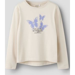 Regular Fit Top Met Lange Mouwen