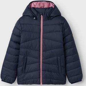 NAME IT - Gewatteerde Jas - Pufferjas - Met Afneembare Capuchon