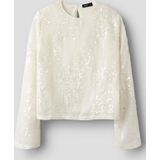 Pailletten Top - Lange Mouwen - Regular Fit