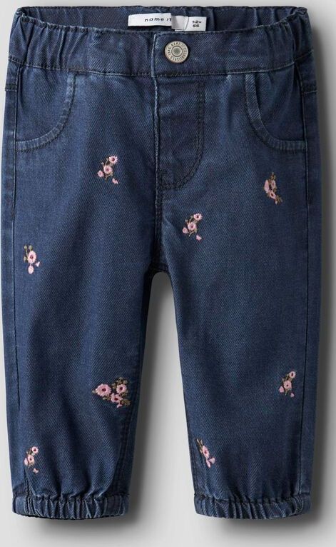 Jeans - Nauwsluitende Fit - Geborduurd - Mid-Waist