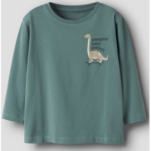 Regular Fit Top Met Lange Mouwen