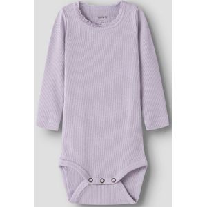 Lange Mouwen Rib Romper