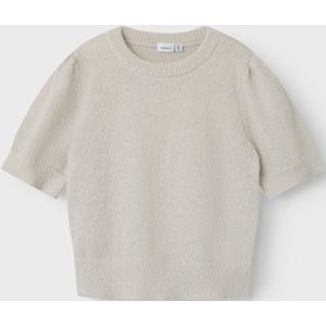 Korte Mouwen Gebreide Trui