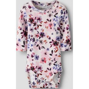 Lange Mouwen Romper - Ribgebreid - Body - All-over print