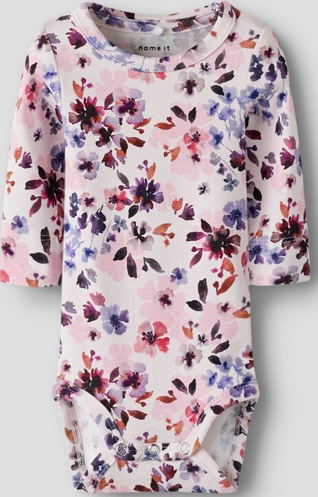 Lange Mouwen Romper - Ribgebreid - Body - All-over print