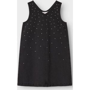 Overgooier - Denim - Strass-steentjes - Mouwloos - Loose Fit