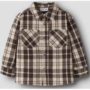 Overshirt - Geruit - Blouse - Lange Mouwen - Regular Fit