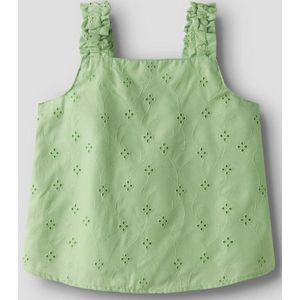 Broderie Anglaise Top Met Bandjes
