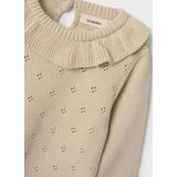 Gebreide Top - Ronde Hals - Lange Mouwen - Regular Fit