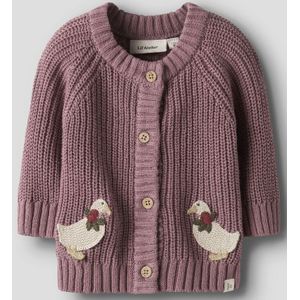 Gebreide Cardigan - Regular Fit - Lange Mouwen - Knoopsluiting