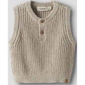 Gilet - Biologisch Katoen - Gebreid - Mouwloos