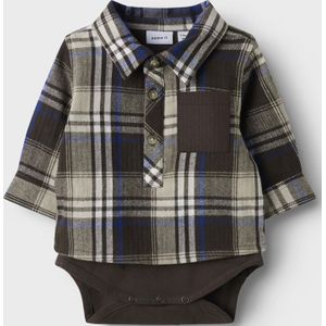 NAME IT - Blouseromper - Keperstof - Zacht - Lange Mouwen - Regular Fit