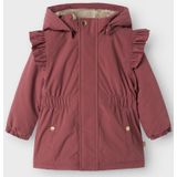 Name It Winterjas - NmfSnow05 - Rose Brown m. Rushes - Name It - 3 jaar (98) - Winterjassen