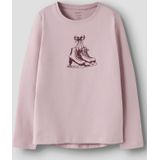 Regular Fit Top Met Lange Mouwen