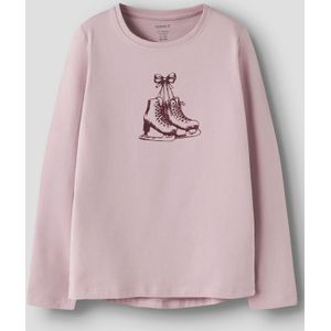 Regular Fit Top Met Lange Mouwen