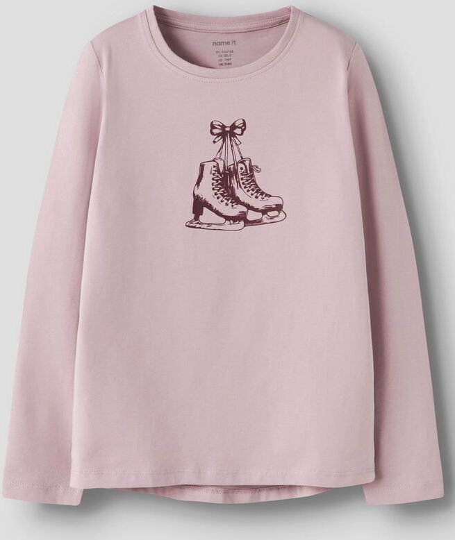 Regular Fit Top Met Lange Mouwen