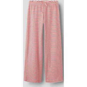 LMTD Broek - Breed - NlfSeher - Hibiscus/Wit m. Pointelle - LMTD - 9 jaar (134) - Broeken - Katoen