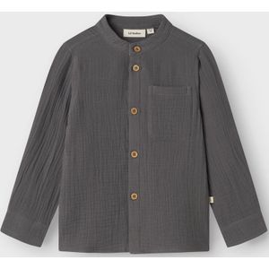 Lil' Atelier Overhemd - NmmLoros - Poppy Zaad - Lil Atelier - 2 jaar (92) - Overhemd