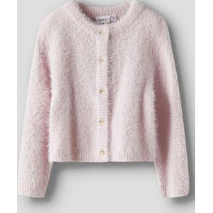 Gebreide Cardigan - Lange Mouwen - Knoopsluiting - O-hals - Regular Fit