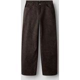Broek - Twill - Wijde Pijpen - Verstelbare Taille