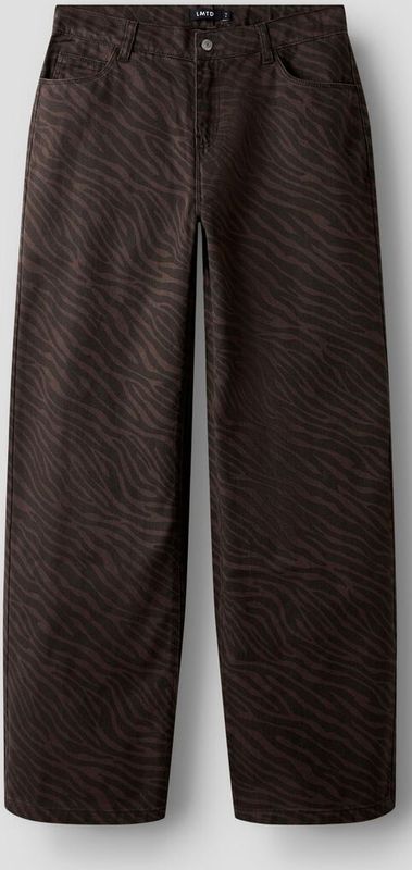 Broek - Twill - Wijde Pijpen - Verstelbare Taille