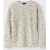 Gebreide Trui - Plat Gebreid - Ronde Hals - Lange Mouwen - Geribde Manchetten