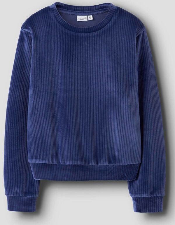 Velours Top - Hoodie - Lange Mouwen - Regular Fit