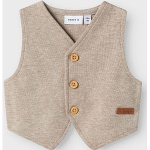 Regular Fit Gebreid Gilet