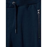 NAME IT KIDS Joggingbroek met Zijstreep Donkerblauw