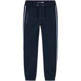 NAME IT KIDS Joggingbroek met Zijstreep Donkerblauw