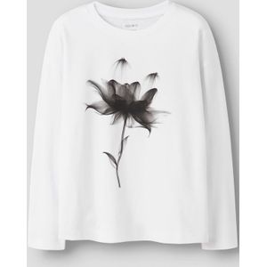 Relaxed Fit Top Met Lange Mouwen