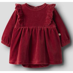 Romper - Jurkje - Fluweel - Lange Mouwen - Regular Fit