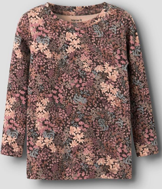 Top - Slim Fit - Lange Mouwen - All-over Print