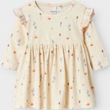 Jerseyjurken - Lange Mouwen Jurk - Ronde Hals - Regular Fit