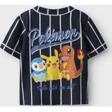 Overhemd - Gestreept - Regular Fit - Katoen - Pokémon