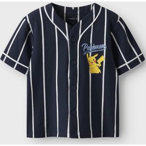 Overhemd - Gestreept - Regular Fit - Katoen - Pokémon