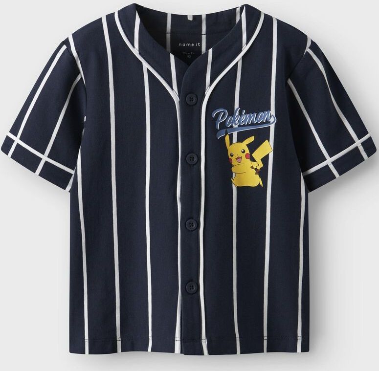 Overhemd - Gestreept - Regular Fit - Katoen - Pokémon