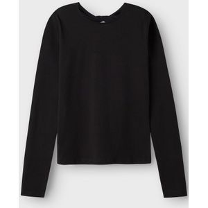 Met Uitgesneden Detail Top Met Lange Mouwen