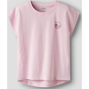 T-shirt - Jersey - Ronde Hals - Kapmouwen - Loose Fit