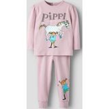 Pippi Langkous - Pyjama - Jersey - Lange Mouwen - Zachte Stof
